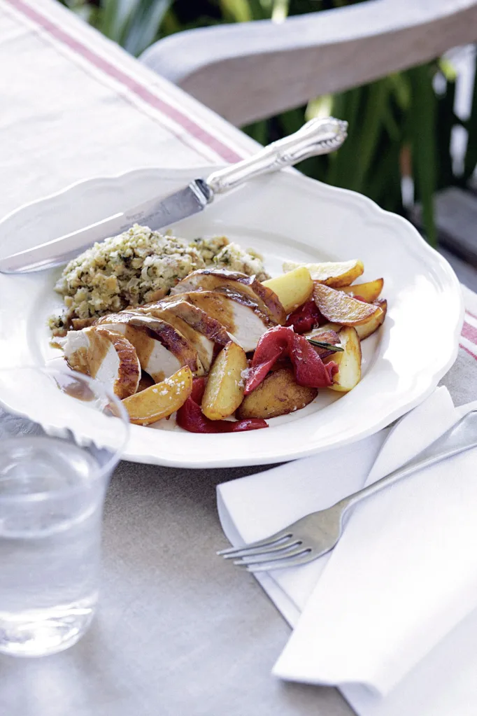 Margaret Fulton's Classic French roast chicken recipe
