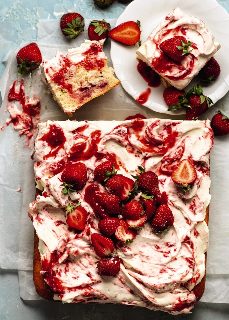 Nagi Maehashi Recipe Tin Eats Strawberry Swirl Shortcake