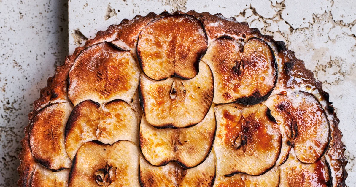 Scorched apple tart Home Beautiful