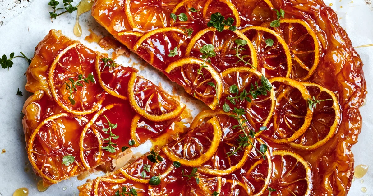 Bitter lemon and honey tarte tatin | Home Beautiful