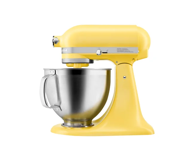 kitchenaid stand mixer in colour of the year 2025 butter yellow
