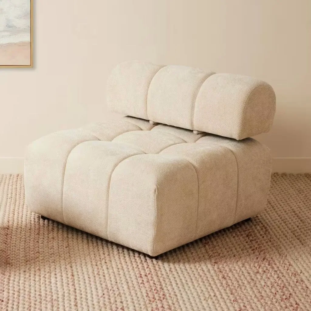 The beige modular Mali lounge chair.