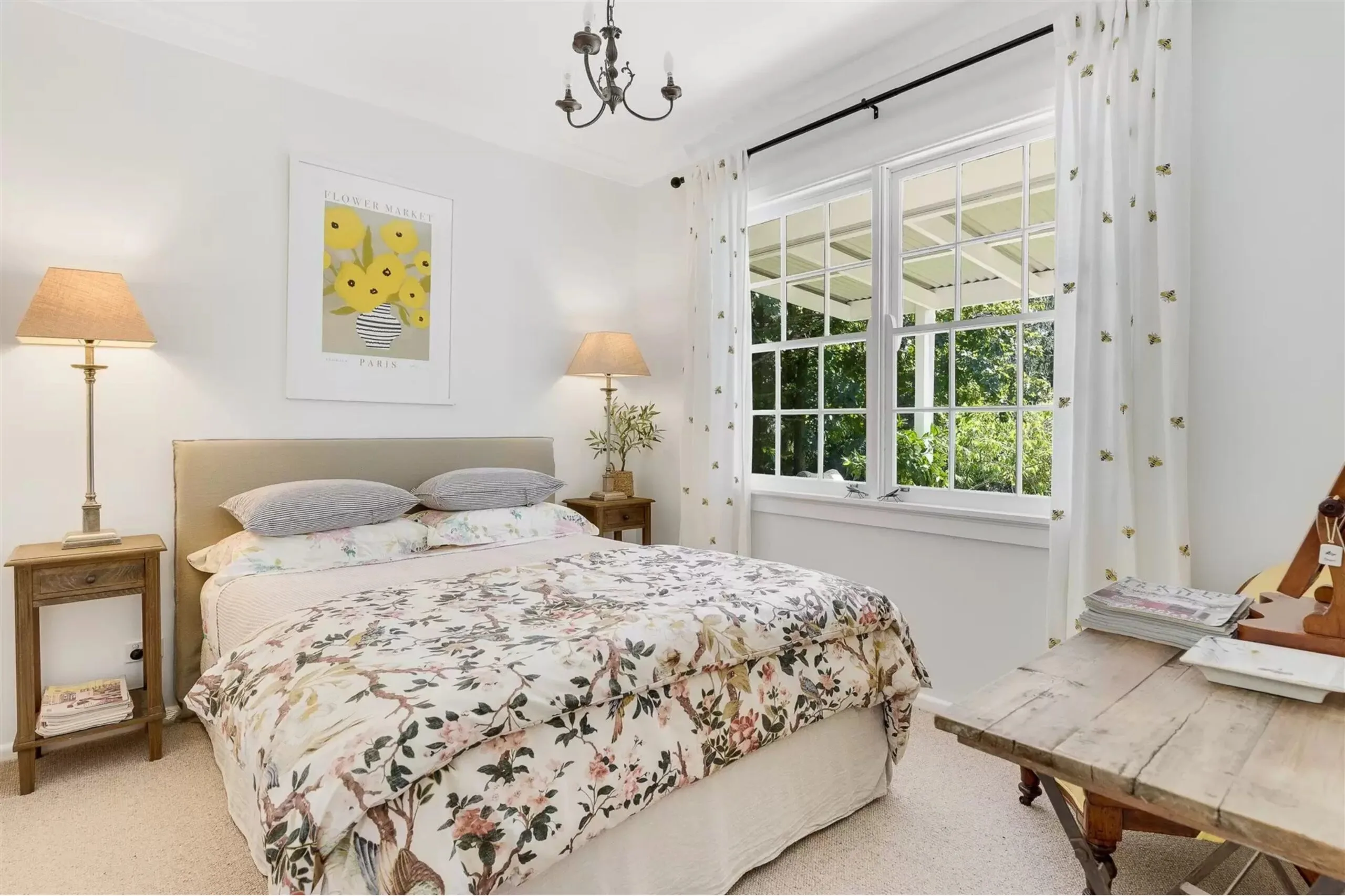 Samantha Armytage home Moss Vale renovation bedroom
