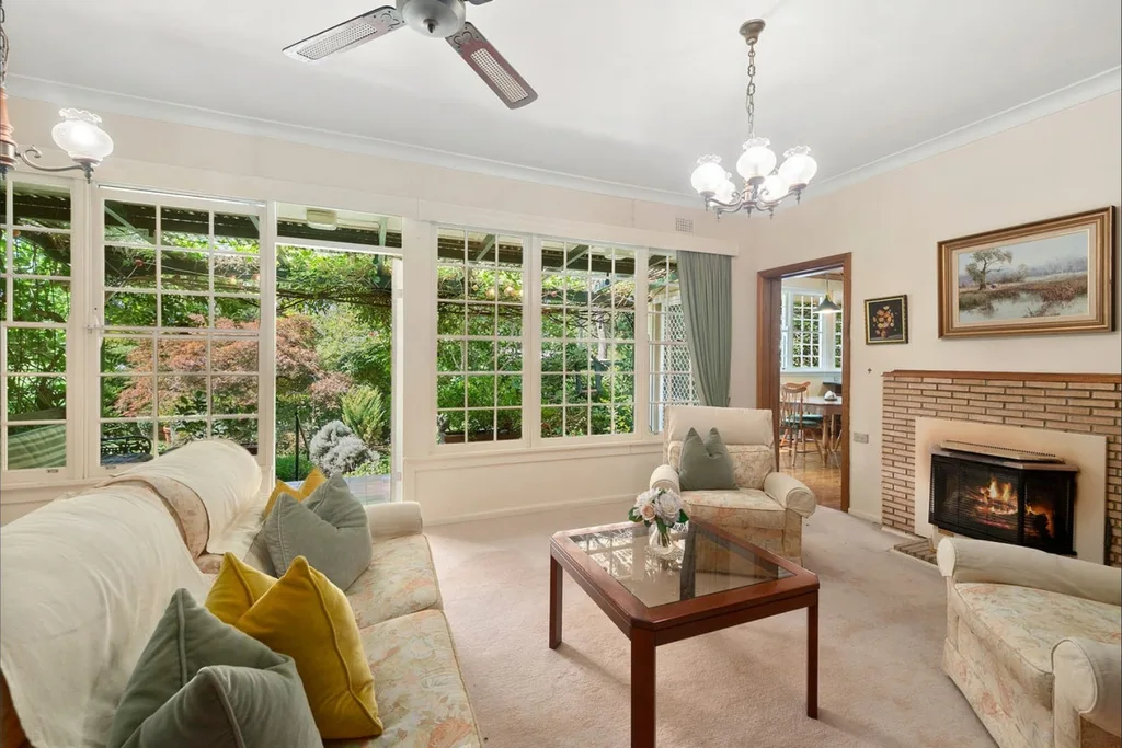 Samantha Armytage Moss Vale home renovation living room