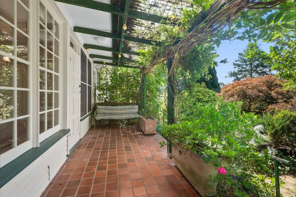 Samantha Armytage Moss Vale home renovation patio and garden