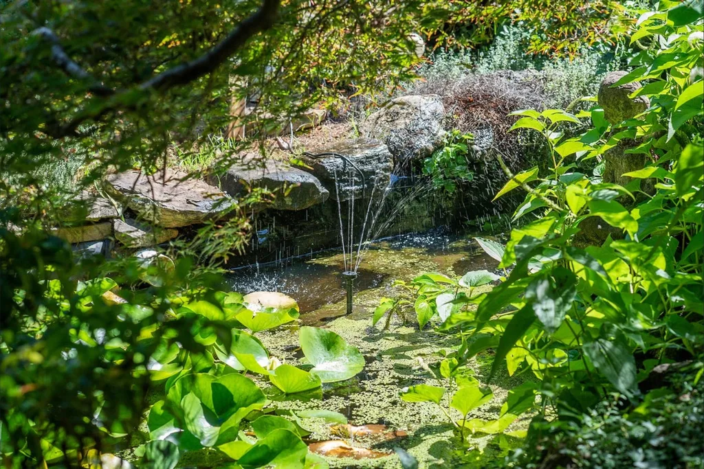 Samantha Armytage Moss Vale home renovation pond