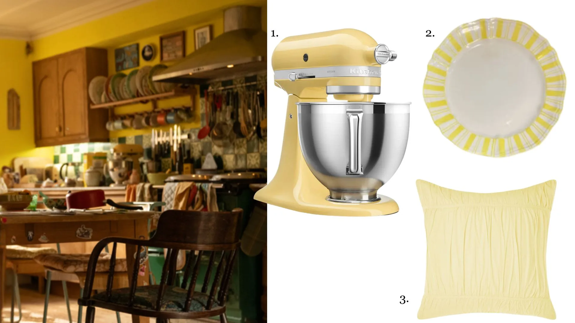 Yellow decor 