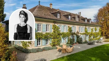 Audrey Hepburn's Switzerland home.