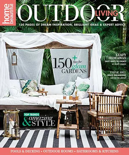 Home Beautiful outdoor living.