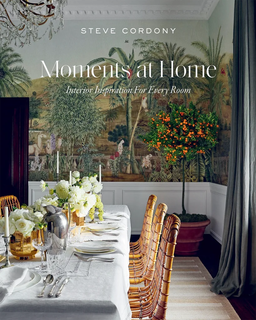 Steve Cordony book cover Moments at Home