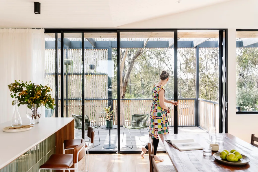 Sustainable Melbourne living area.