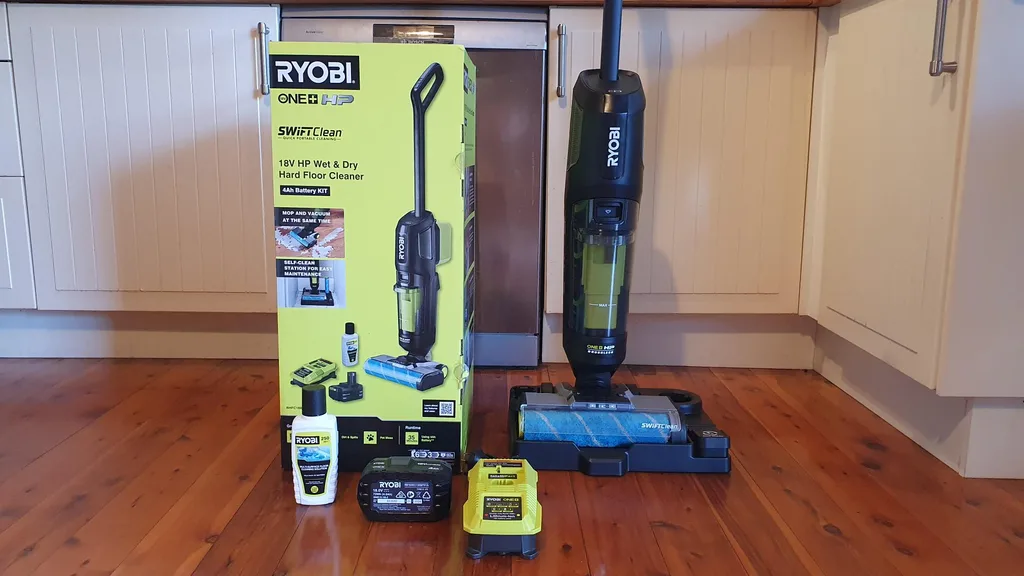 Ryobi 18V HP wet and dry hard floor cleaner: our honest review
