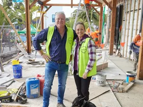 Scott Cam and Shelley Craft The Block