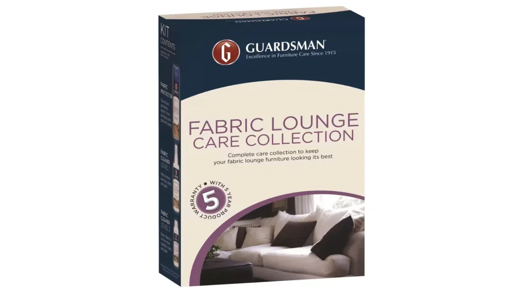 A packet of fabric lounge care products.