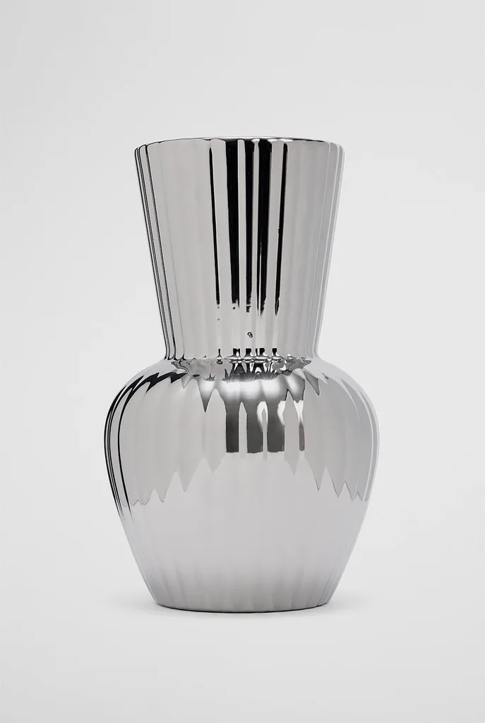 Vicki Medium Metallic Vase