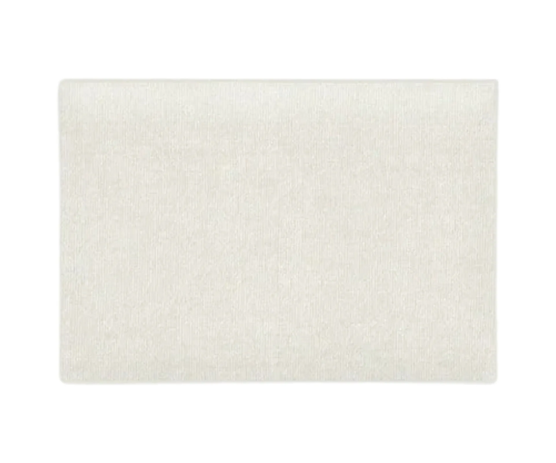 Solid off-white bath mat from ruggable