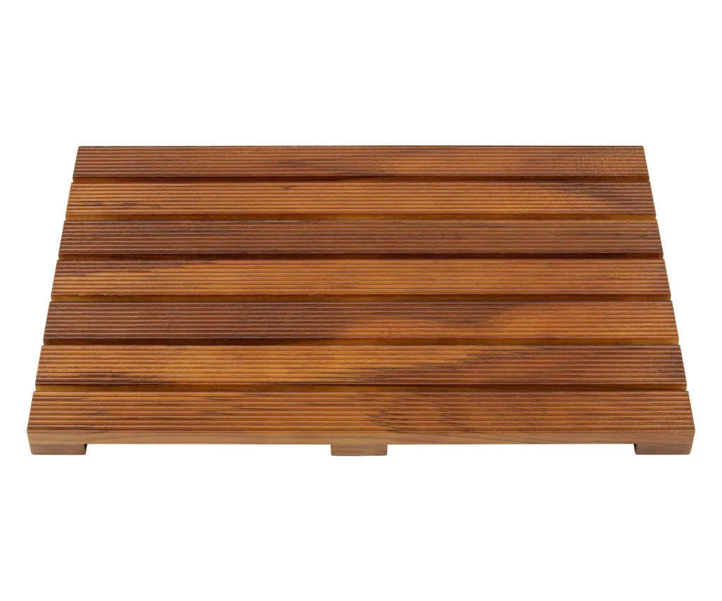 Décor Traders Hazel teak wood bath mat from temple & webster