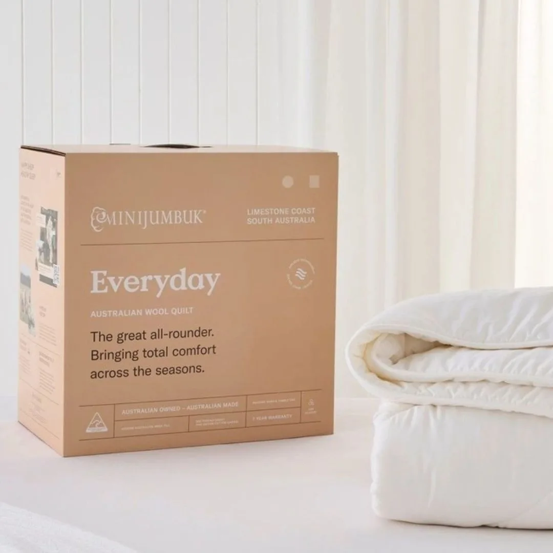 Everyday wool quilt
