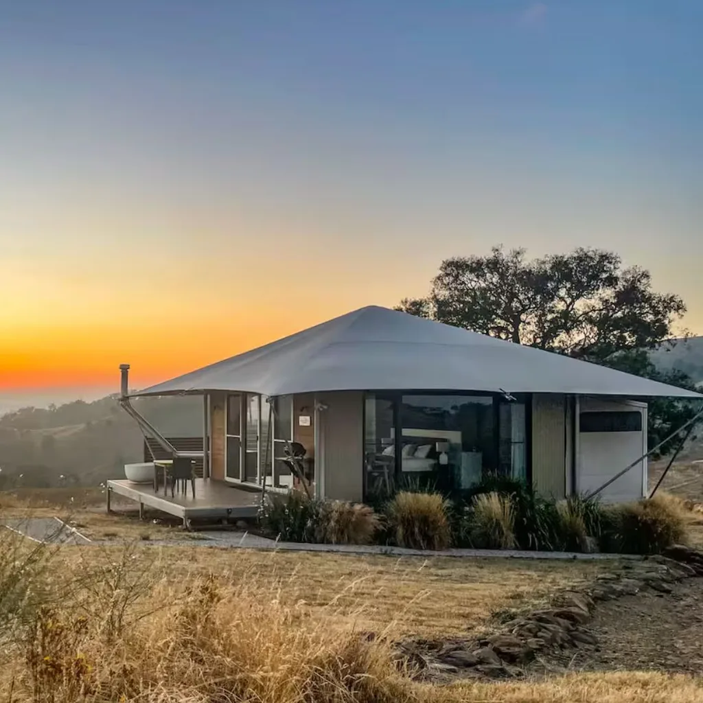 Sierra escape glamping in New South Wales