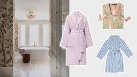 a collection of luxury bath robes you can buy in australia