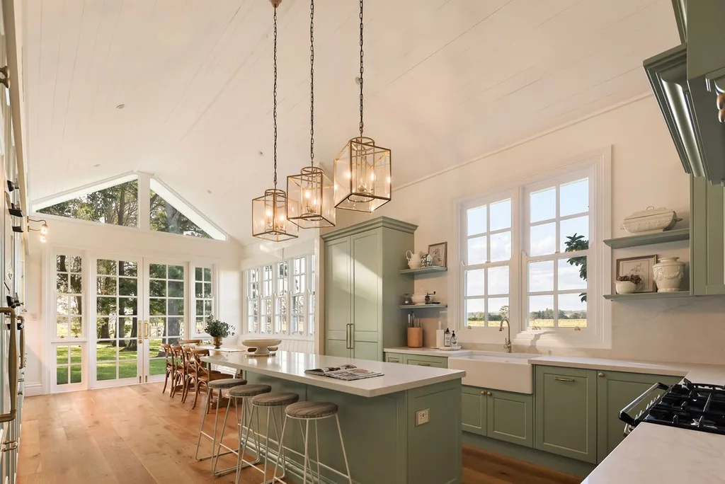 Farmer Wants a Wife 2024 location Lorn rose farm kitchen