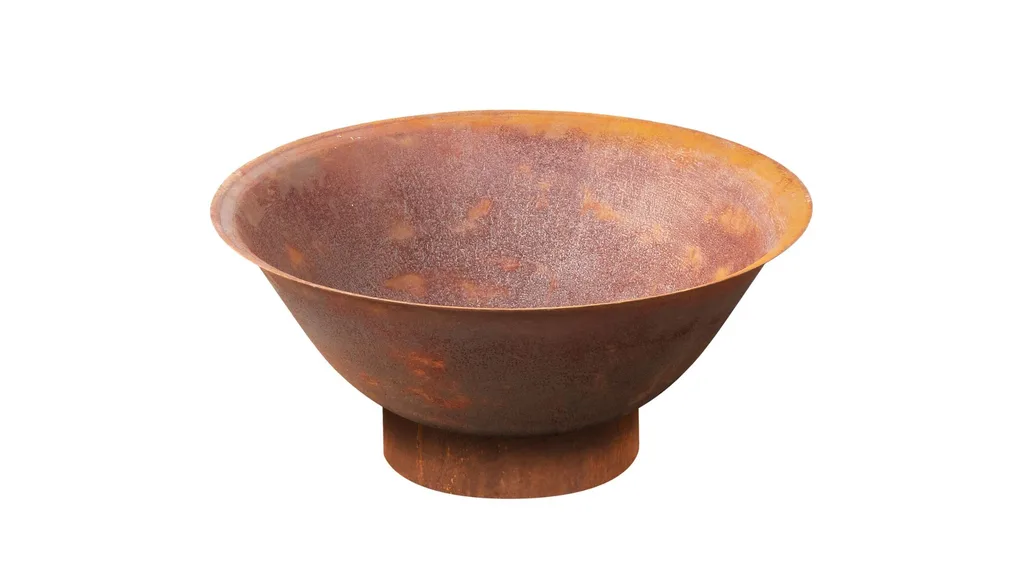 Temple & Webster rust fire pit