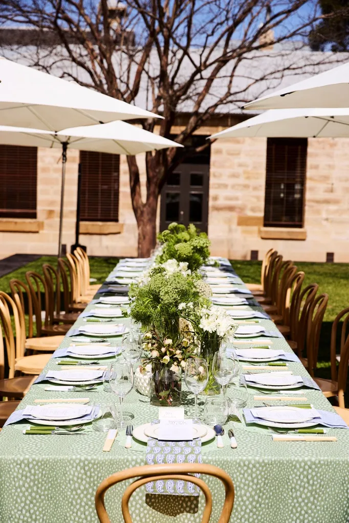 easy entertaining tips from home beauty lunch on the lawn