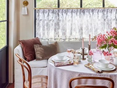 A luxury tablelook for less cost.