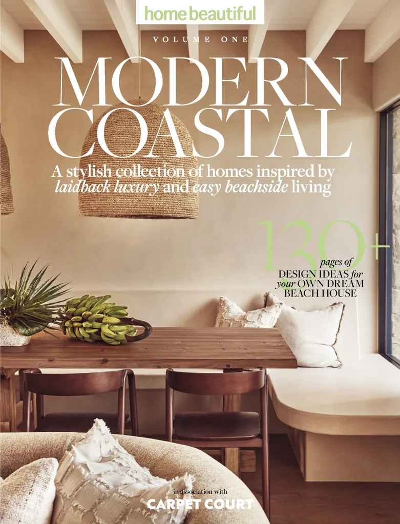Modern Coastal Home Beautiful magazine cover
