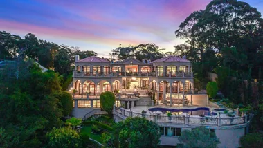 The original Bachelor mansion.