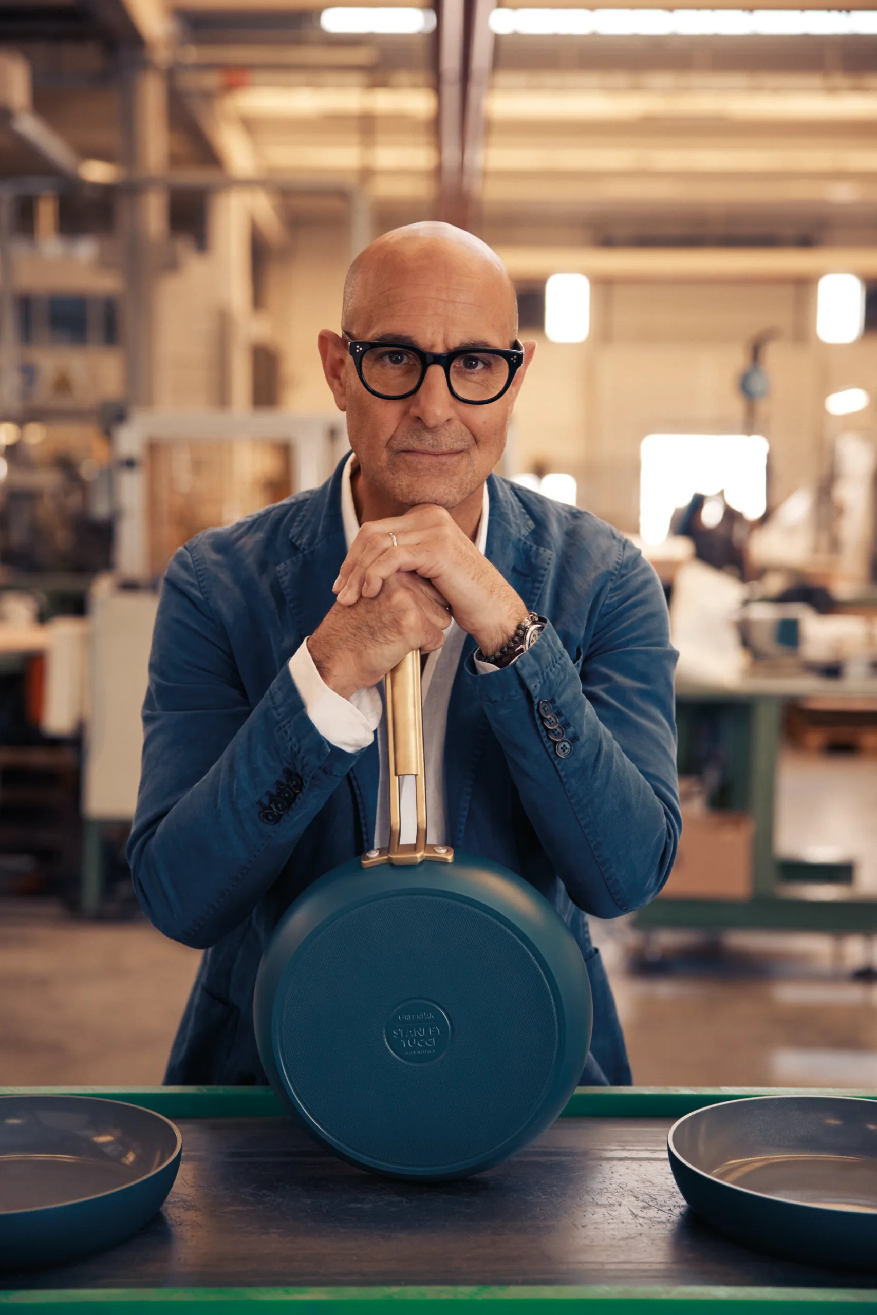 Stanley Tucci Green Pan. 