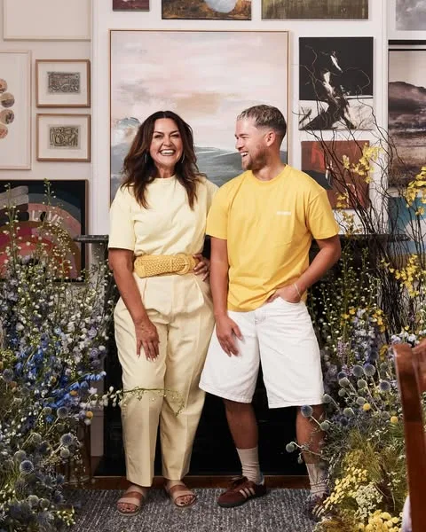 Chrissie Swan mid-century home renovation The Chrissie Swan Show team Jack Charles