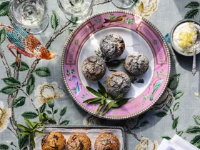 Lemon verbena friands