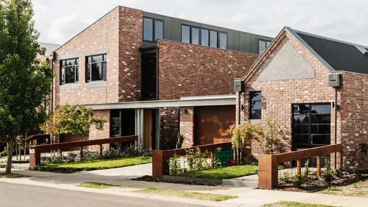 A warehouse style build in the Macedon Ranges.