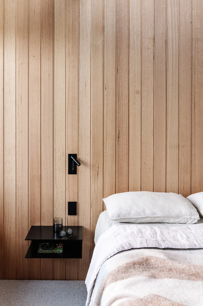 A bedroom in the Macedon ranges.