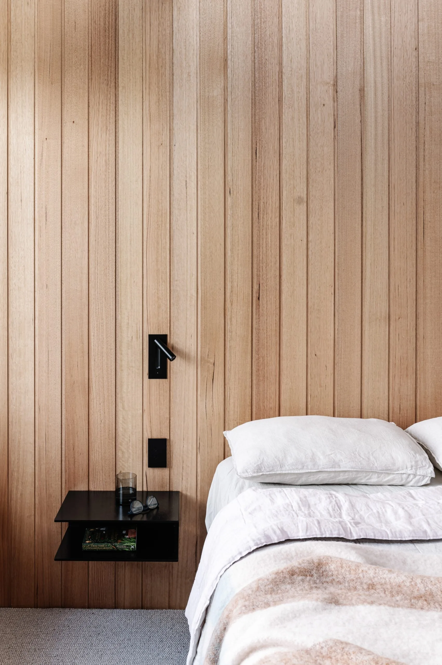 A bedroom in the Macedon ranges. 