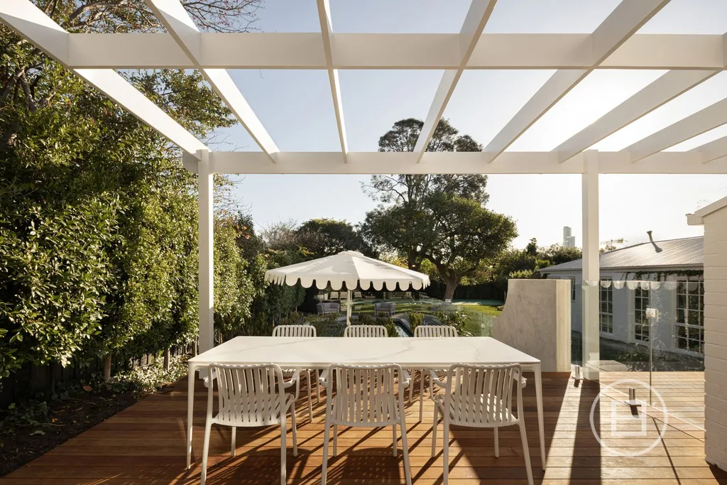 Marty Fox's Toorak home entertaining area