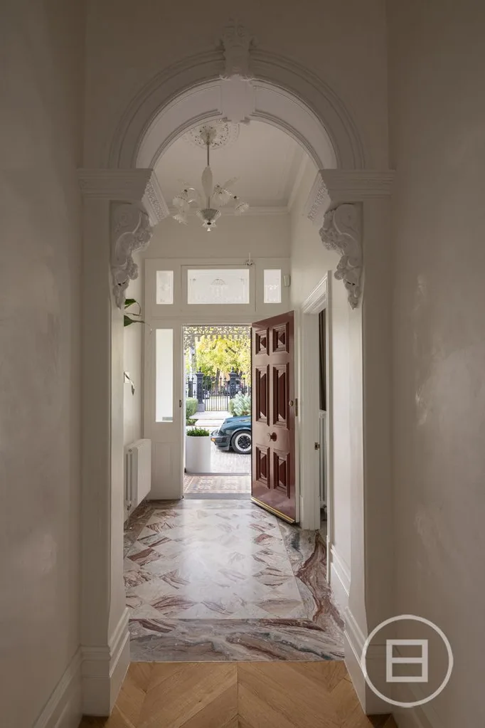 Marty Fox Toorak home entrance