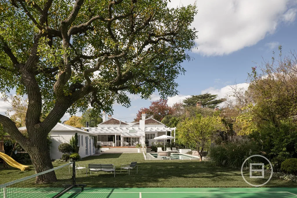 Marty Fox's Toorak home with tennis court