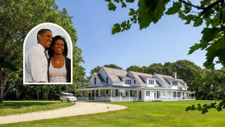 The Obama’s former Martha’s Vineyard holiday home comes with the sweetest boathouse