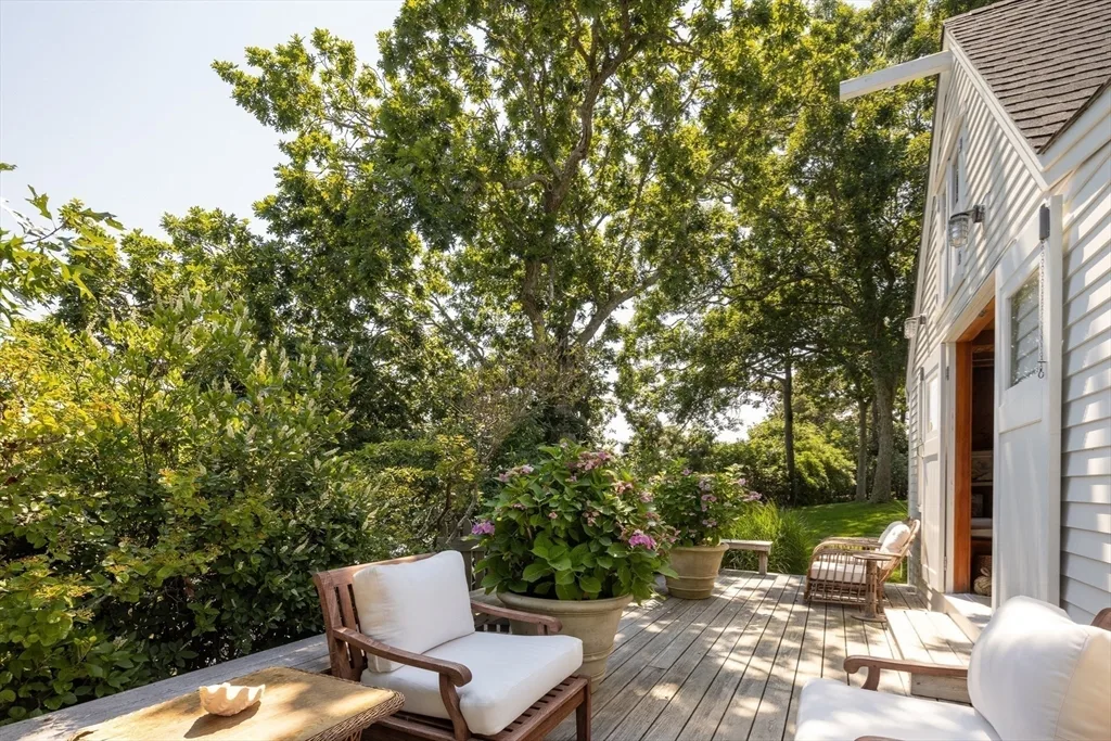 The boathouse at Obama's summer house. 