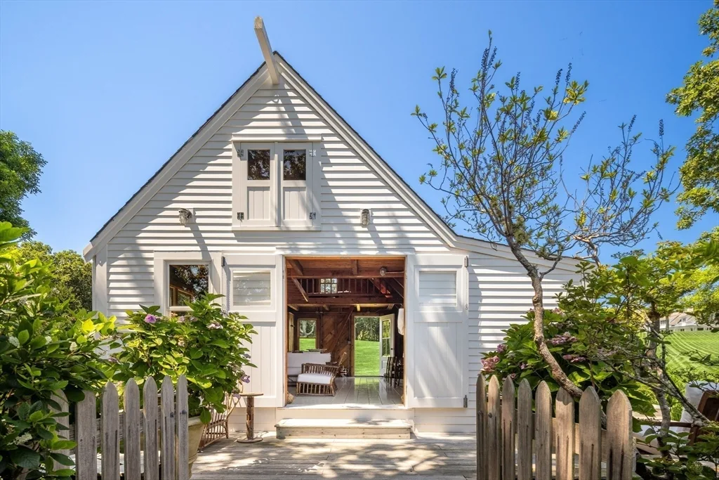 The boat house at the Obama's former Martha's Vineyard summer house.