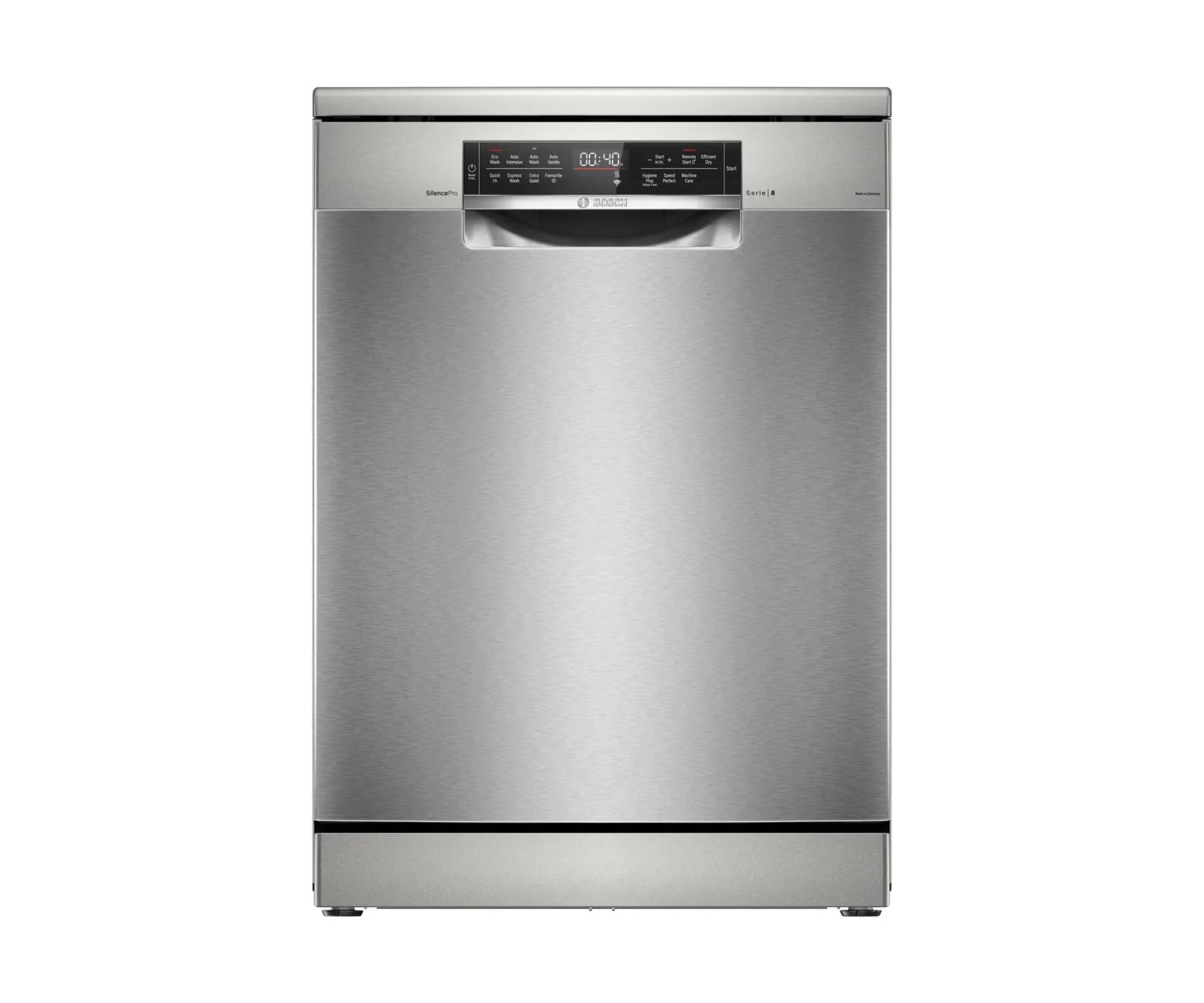 Product image of the Bosch Series 8 Freestanding Stainless Steel Dishwasher, ranked best freestanding dishwasher in Australia 2026