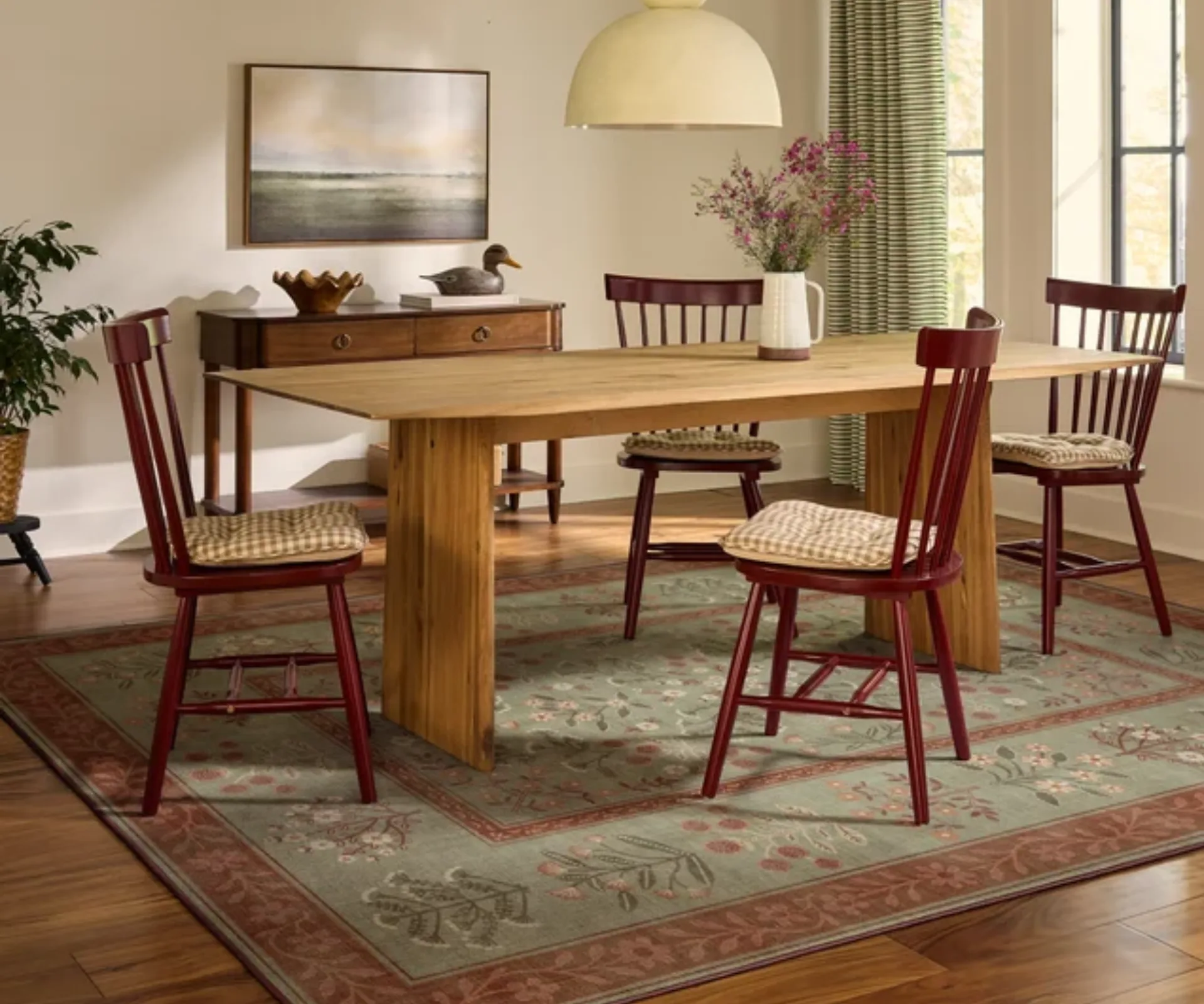 Briar Sage & Rust Flatwoven Rug Ruggable + Best Washable Rugs 2026