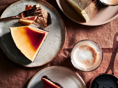 Espresso martini cheesecake