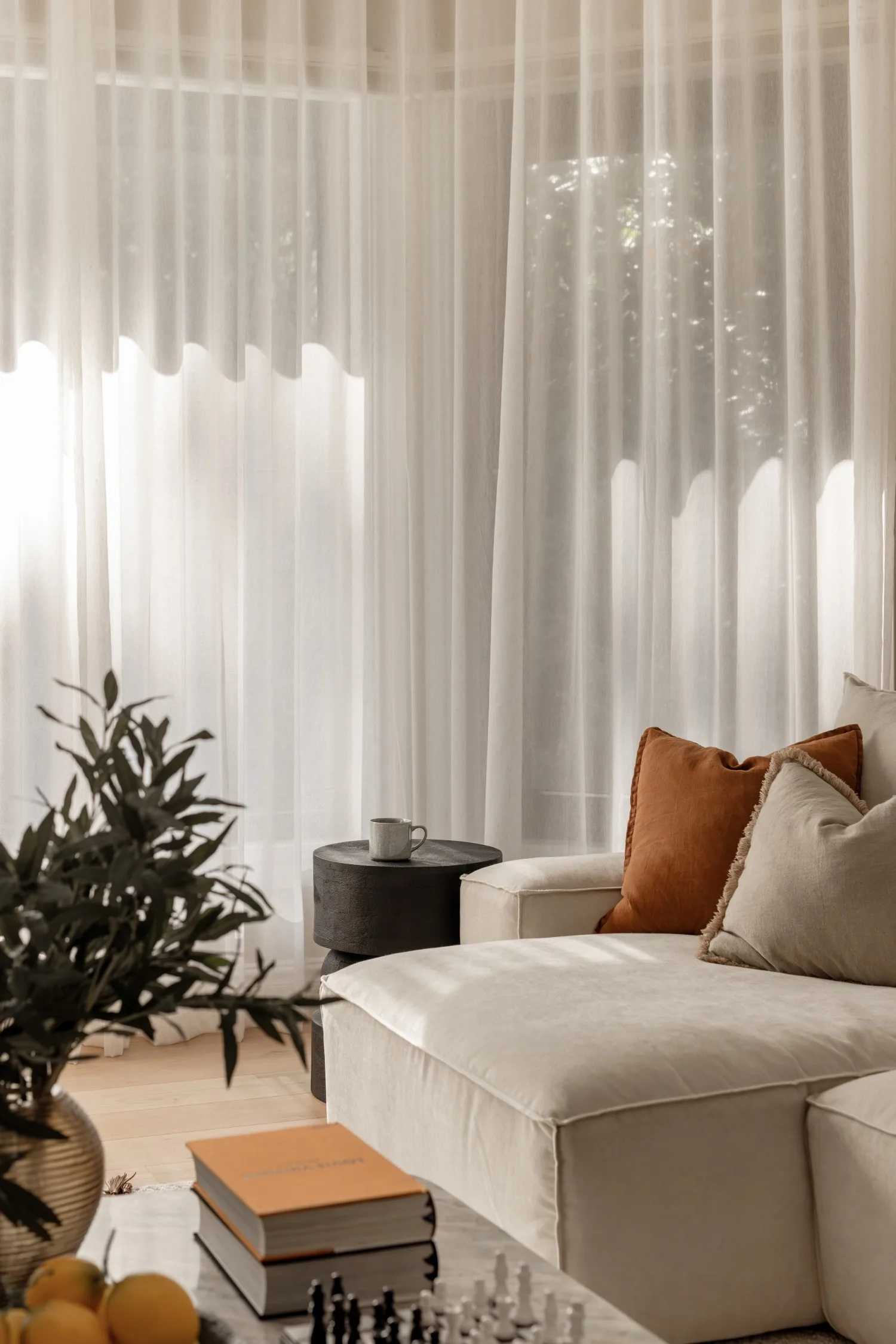 Cinque house by Rachel and Ryan from The Block living room