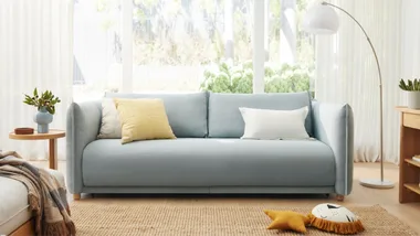 Living room sofa available using a Koala discount code