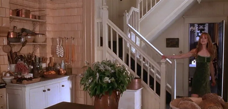 Nicole-Kidman-Practical-Magic-Kitchen-Staircase