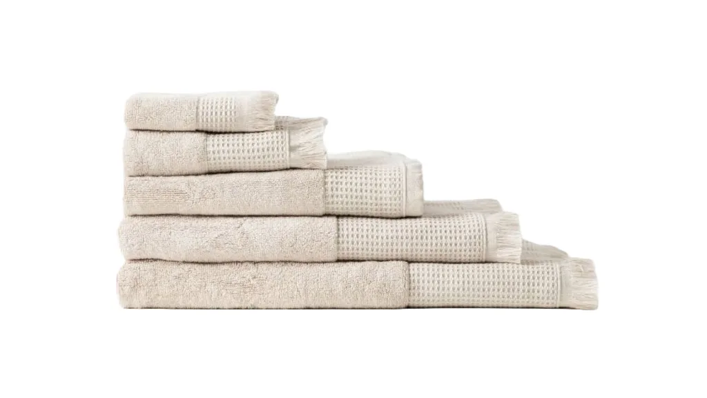 Cotton bamboo towel collection