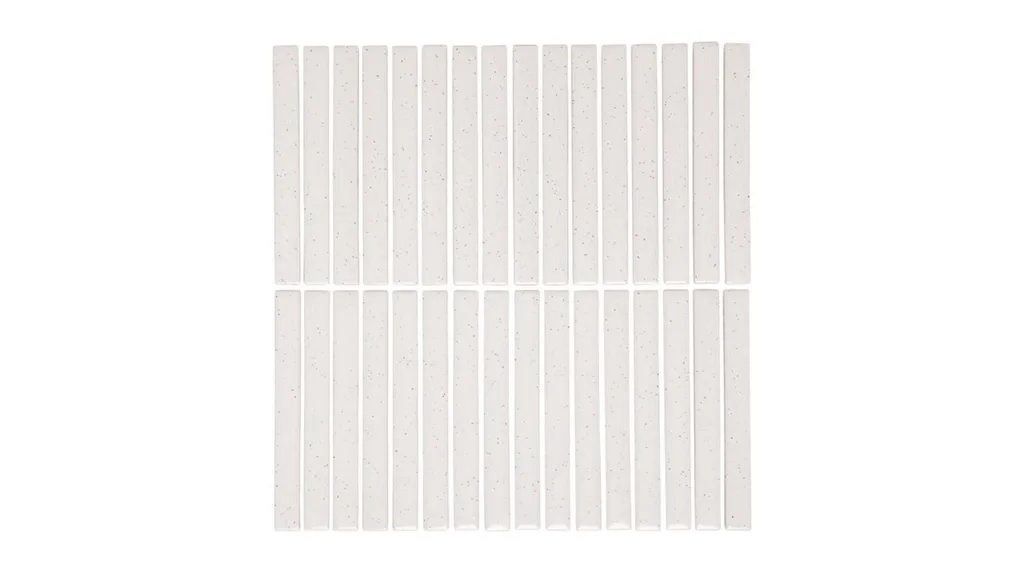 White kit kat tiles